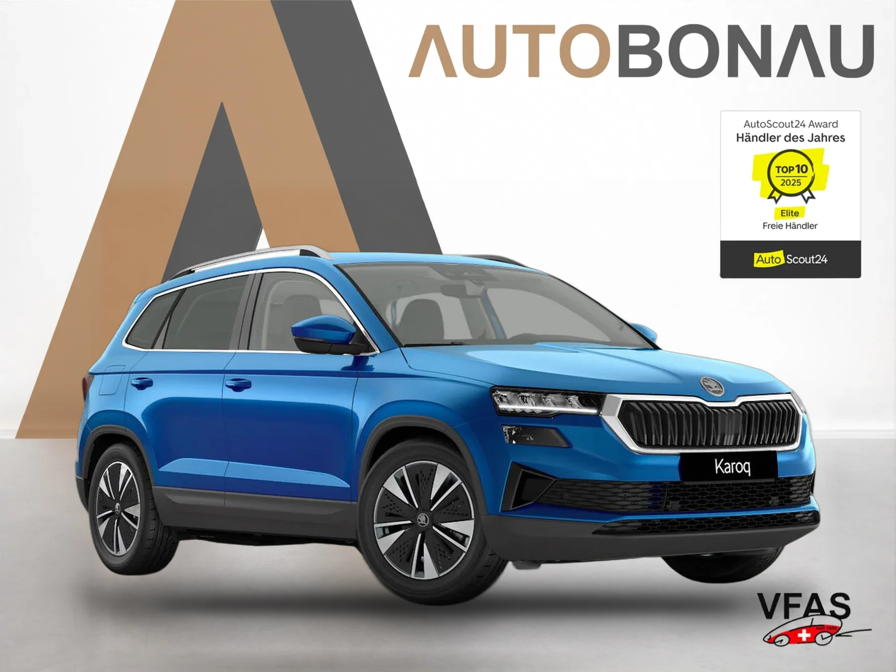 SKODA Karoq DSG Selec ACC Kam SideA SHZv/h Kessy SunS bei Auto Bonau