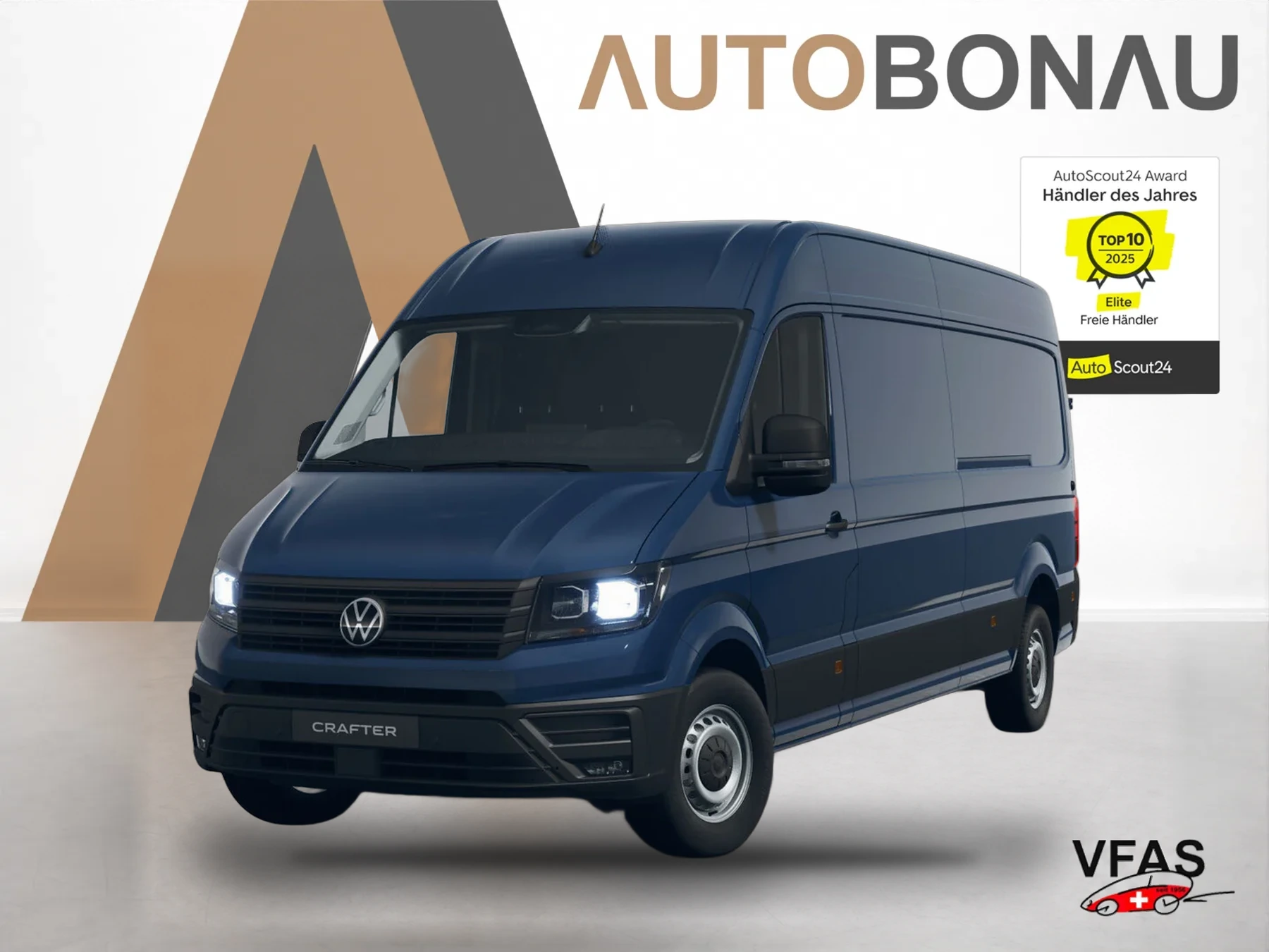 VOLKSWAGEN Crafter 35 L4H3 AT8 3S AHK Temp AppCo 2xPDC bei Auto Bonau