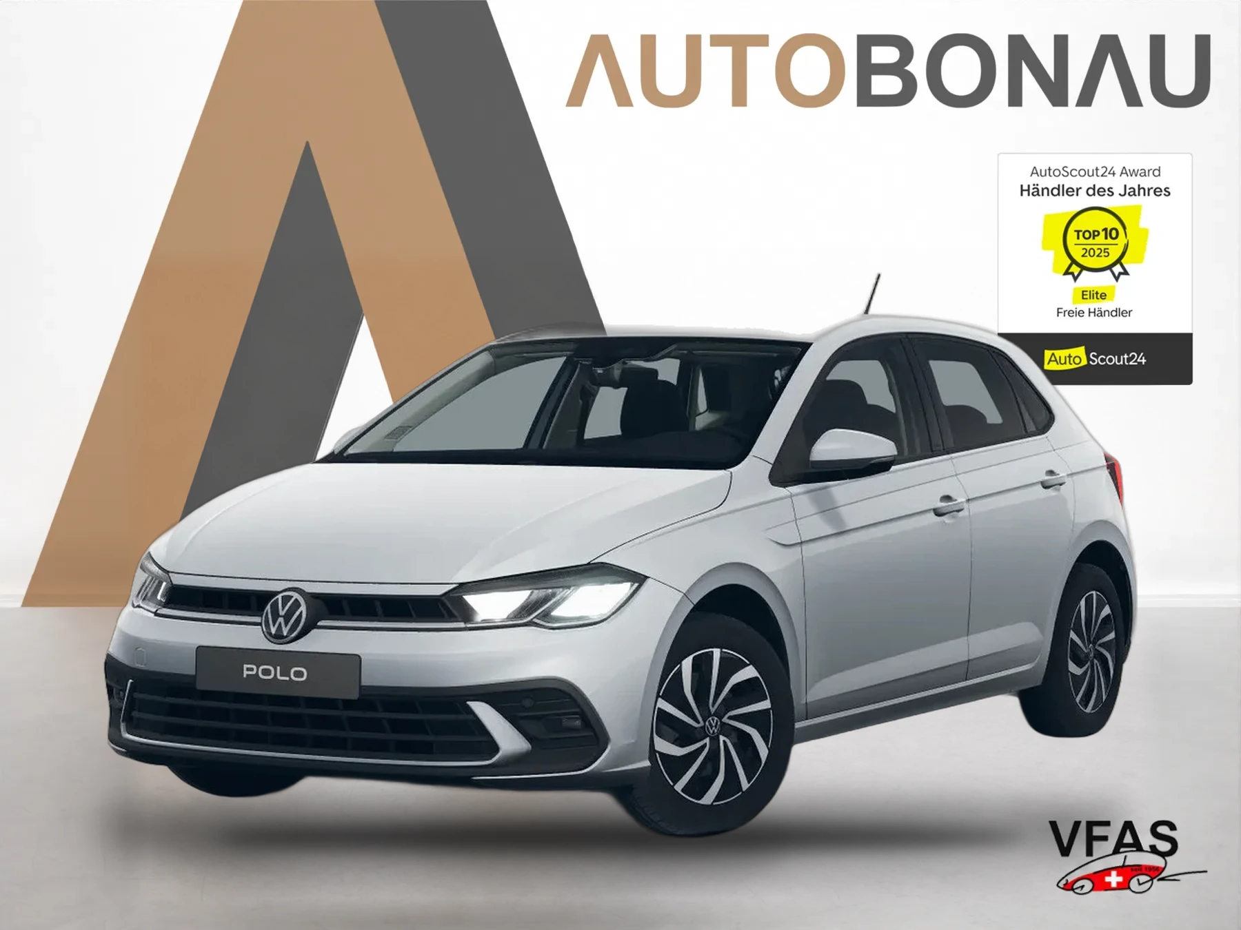VOLKSWAGEN Polo 115 DSG LM 15" AC(2Zone) SHZ Kam PDC Temp bei Auto Bonau