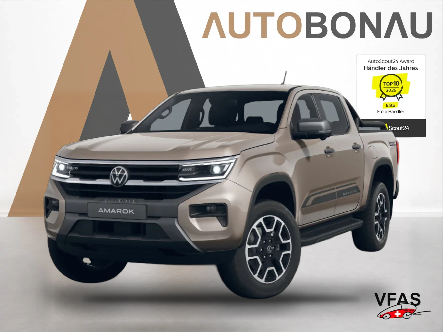 VOLKSWAGEN Amarok PanAm 20"LM AHK AssisP Matrix Klimaaut bei Auto Bonau