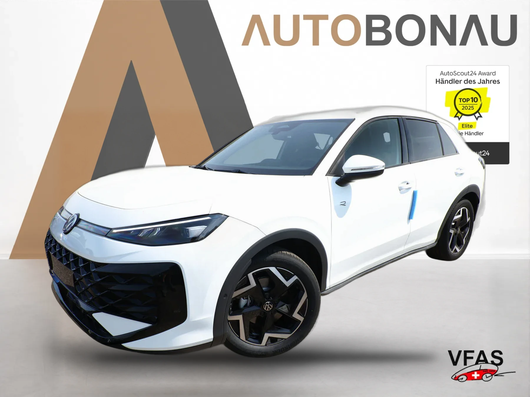 VOLKSWAGEN T-Roc R-Line EasyO AHK 5JGar Kam ParkAss+ PrivG bei Auto Bonau