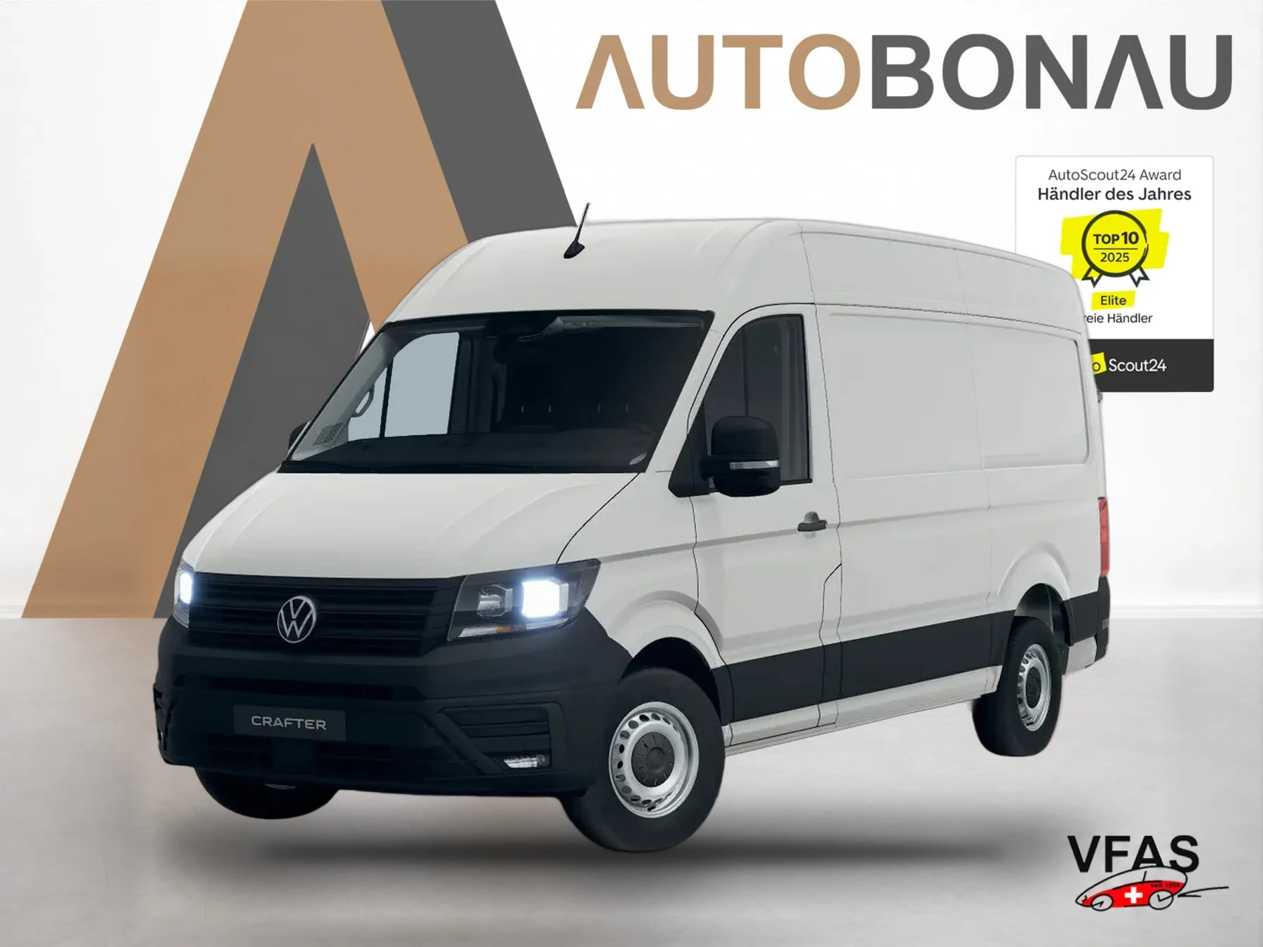 VOLKSWAGEN Crafter 35 AT8 L3H3 Kam Temp AppCo 2xPDC VorbAHK bei Auto Bonau