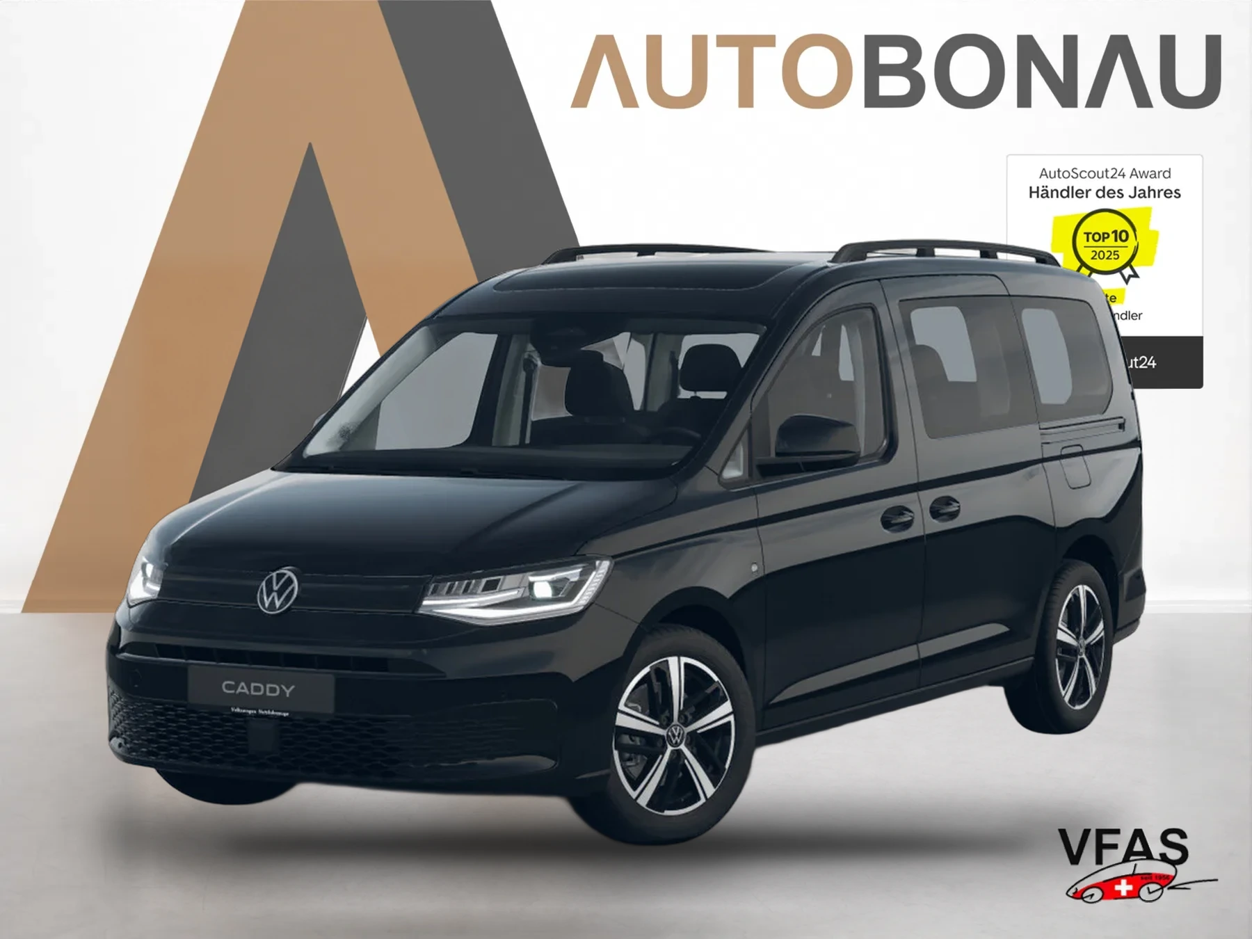 VOLKSWAGEN Caddy Maxi Life 4M AHK Pano LED 17LM 2ZoneAC 4JG bei Auto Bonau