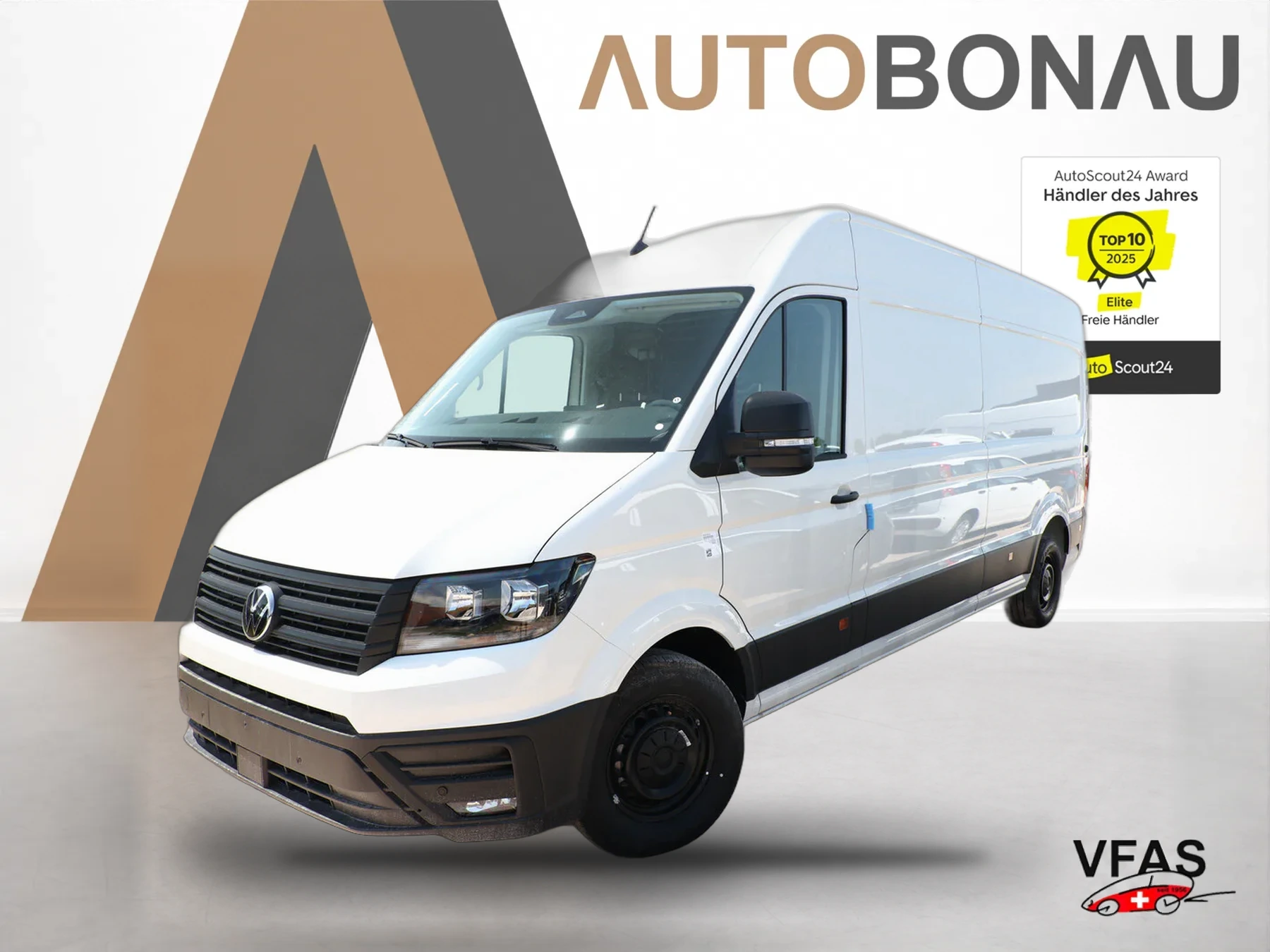 VOLKSWAGEN Crafter 35 L4H3 3S Temp Kam AppCo 2xPDC Res.rad bei Auto Bonau