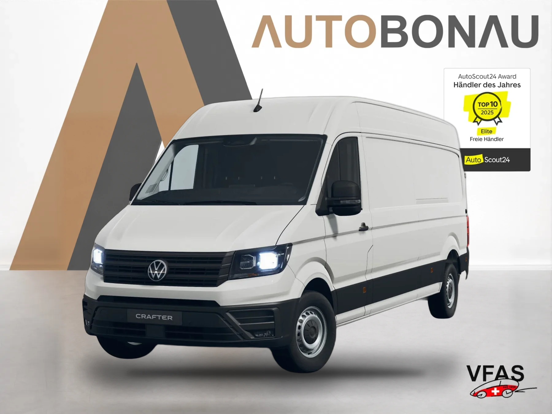 VOLKSWAGEN Crafter 35 AT8 L4H3 3S Temp AppC 2xPDC VorberAHK bei Auto Bonau