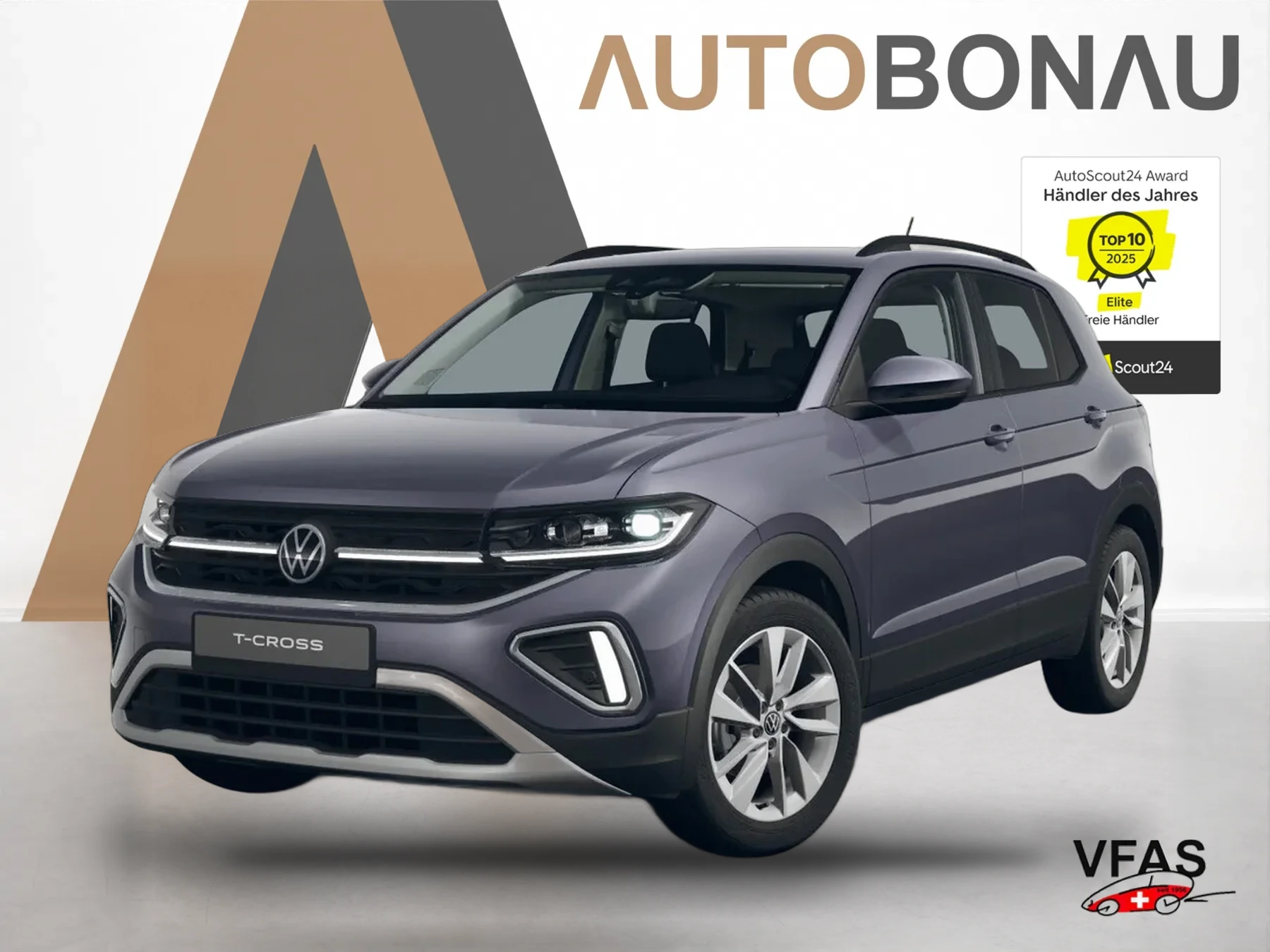 VOLKSWAGEN T-Cross DSG Matrix 2ZKlima PrivG Kam 17Z R2D SHZ bei Auto Bonau