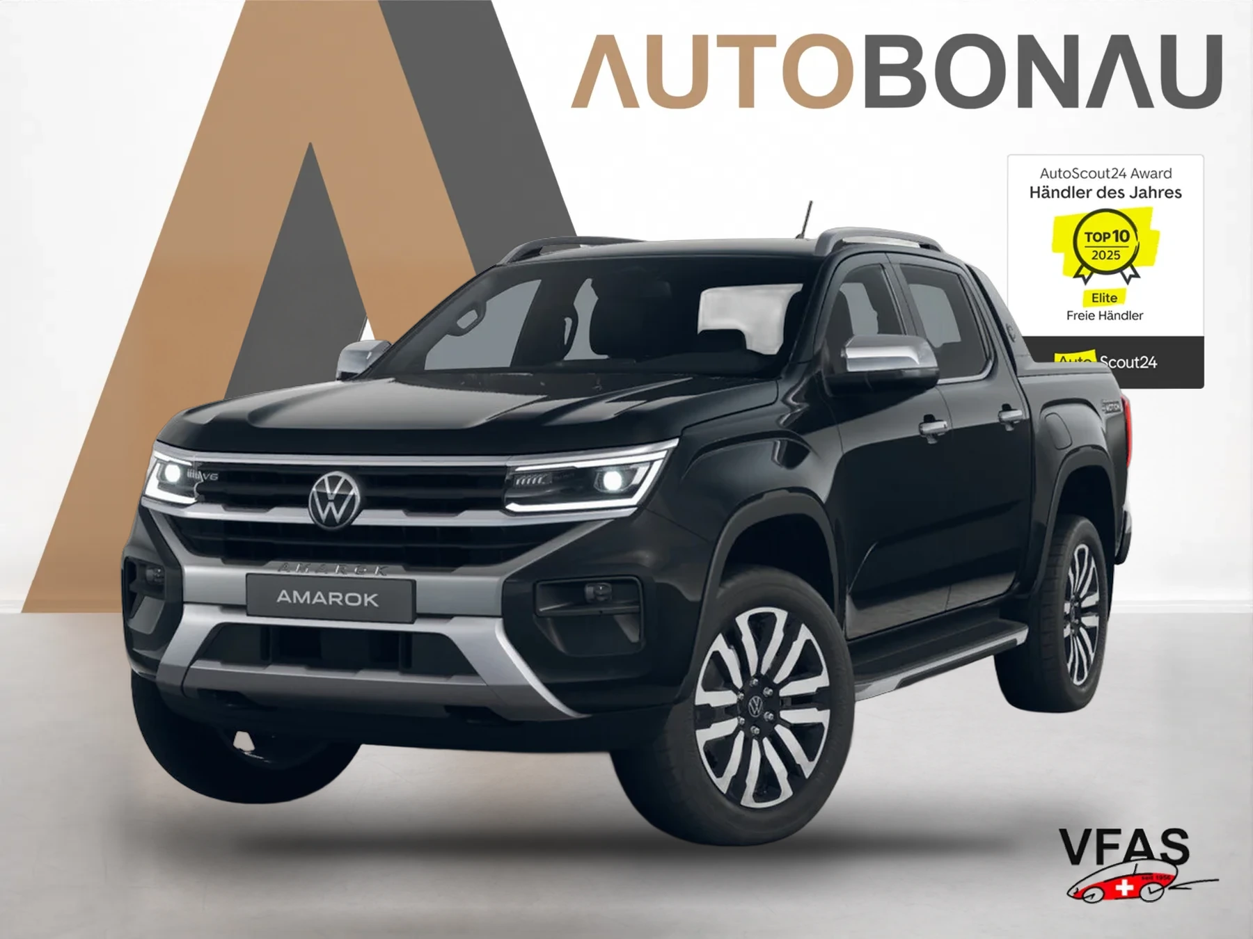 VOLKSWAGEN Amarok Aventura 21"LM AHK Rollcover Matrix Leder bei Auto Bonau