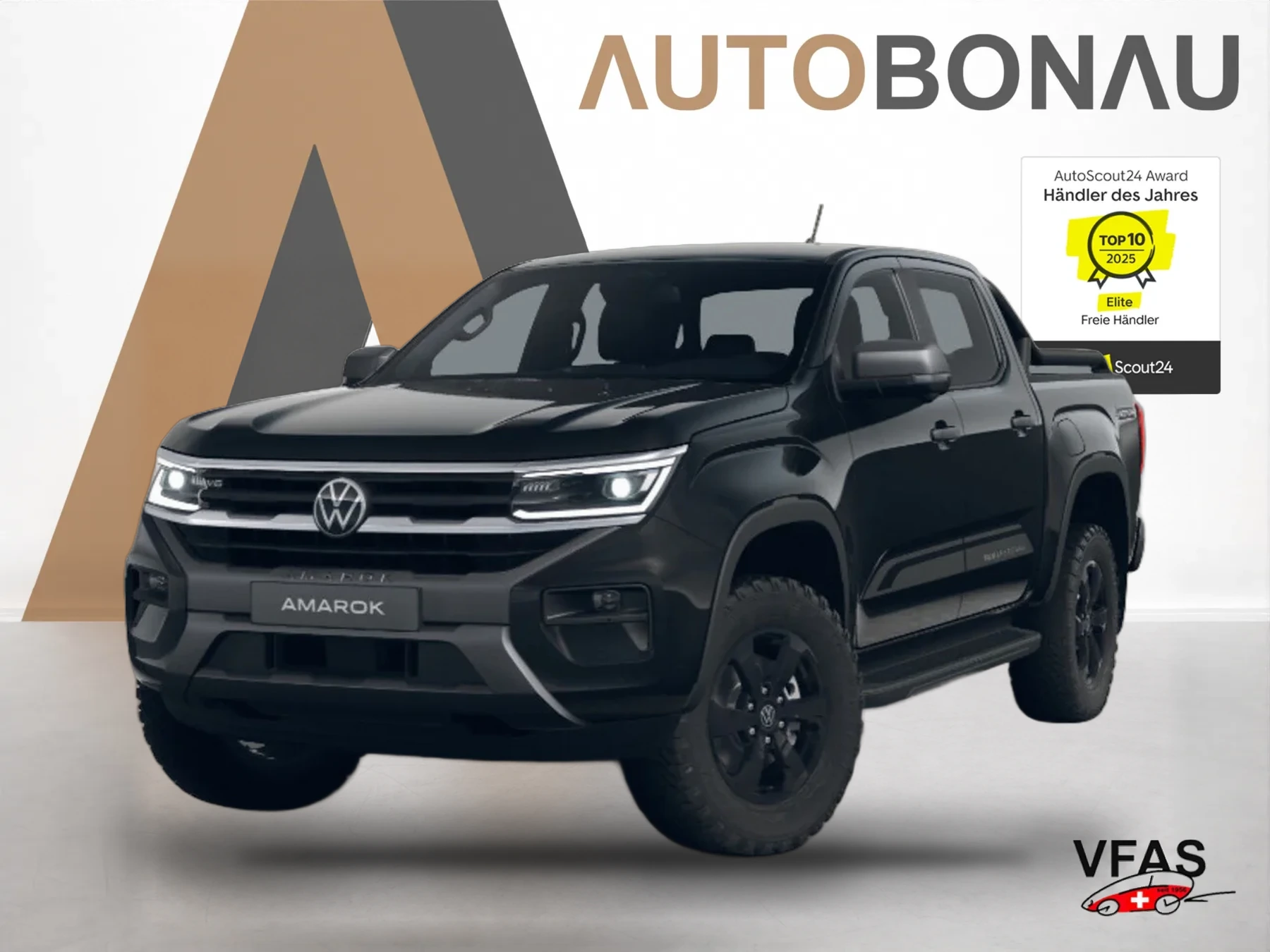 VOLKSWAGEN Amarok PanAm StHz AHK AssisP Stahlschutz Matrix bei Auto Bonau