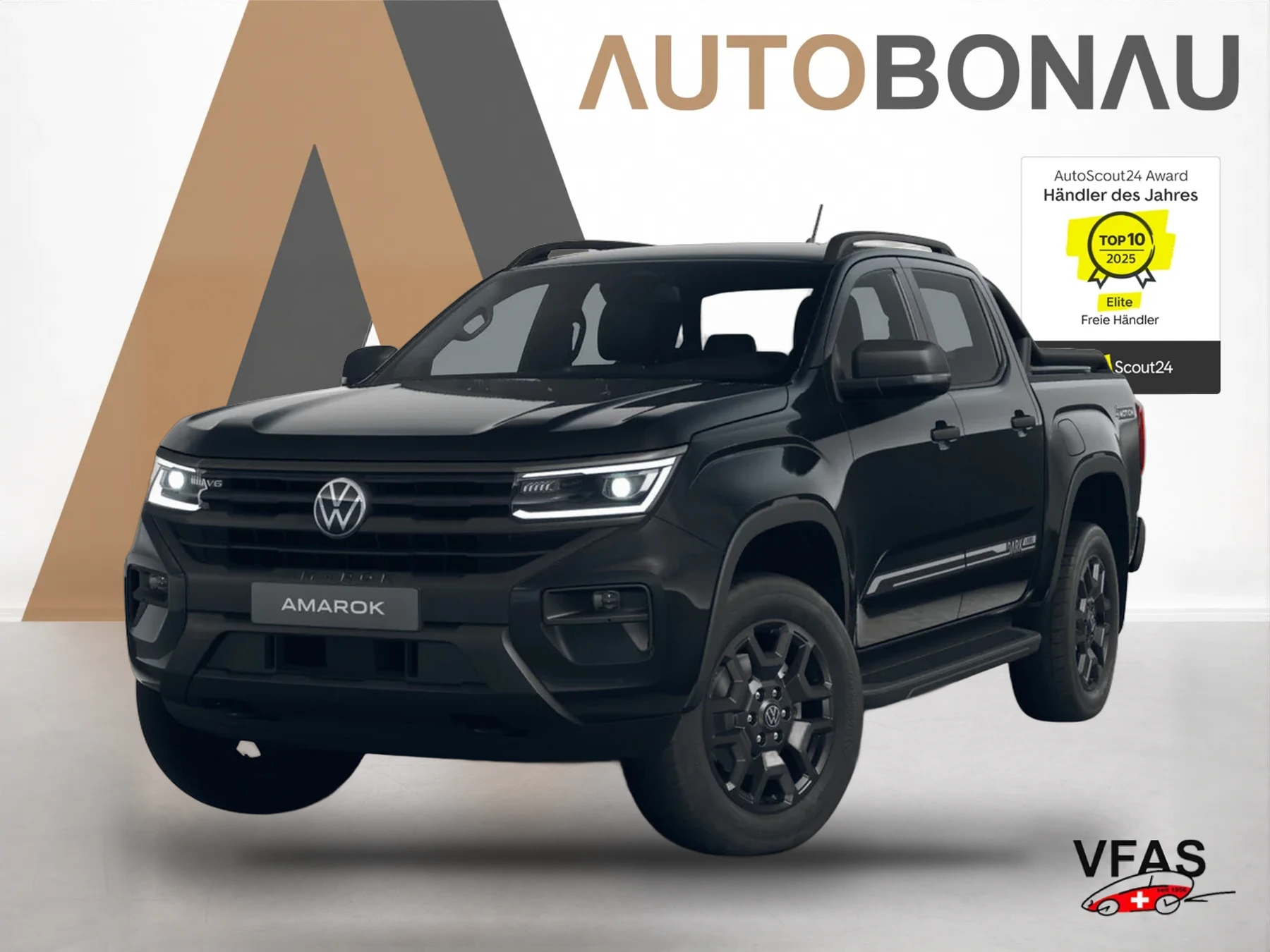 VOLKSWAGEN Amarok Dark Label 4M Stylingbar 20"LM Matrix Nav bei Auto Bonau