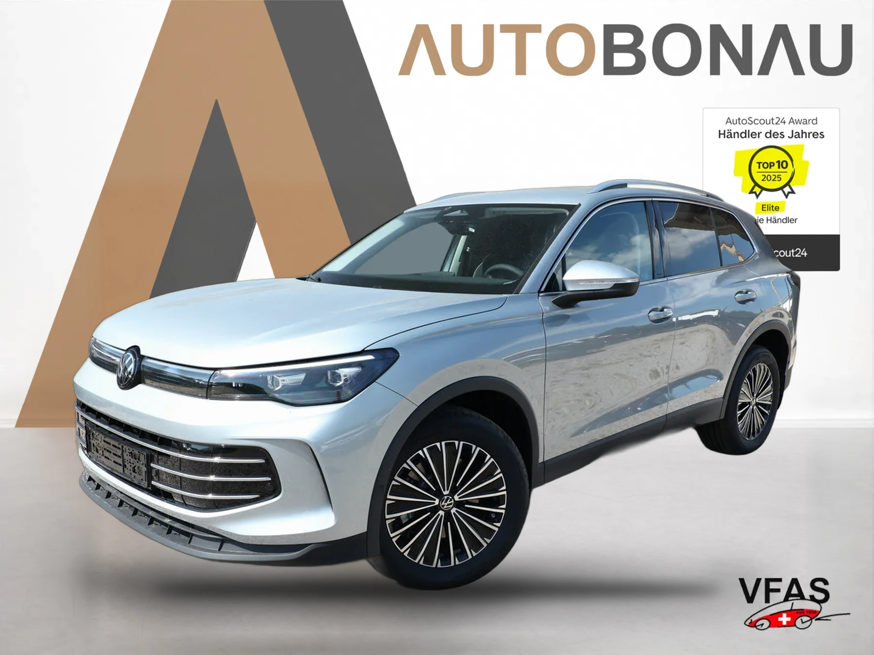 VOLKSWAGEN Tiguan Eleg. 4M Nav DCC+ LED+ SHZ eHk KeyL ParkA bei Auto Bonau