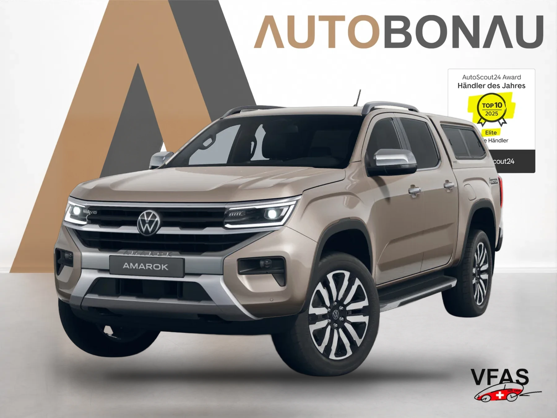 VOLKSWAGEN Amarok Aventura 21"LM Hardtop AHK Matrix Leder bei Auto Bonau