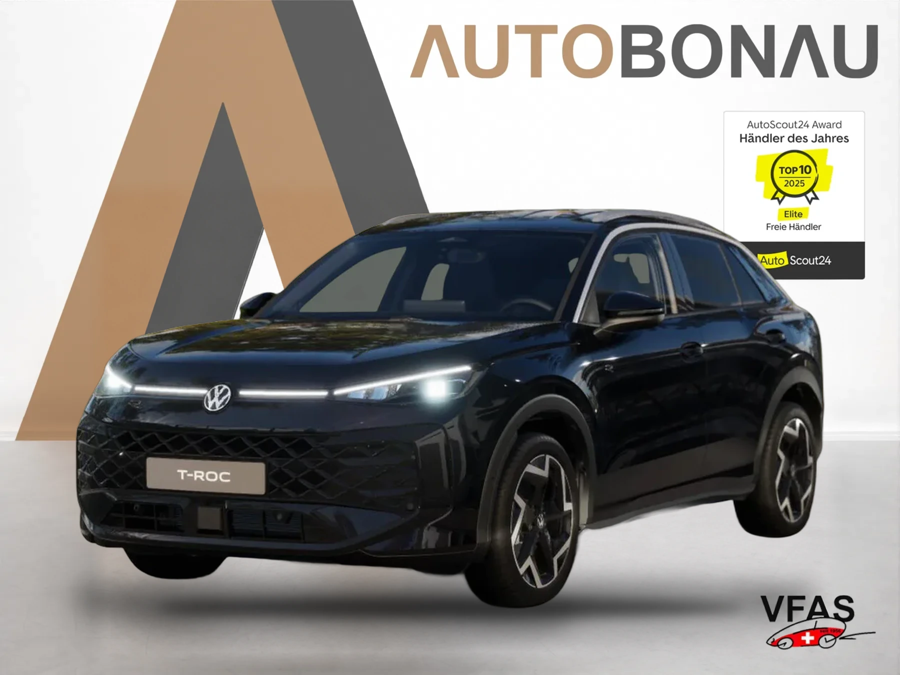 VOLKSWAGEN T-Roc R-Line EasyO 3JGar SHZ Kam ParkAss+ 18Z bei Auto Bonau