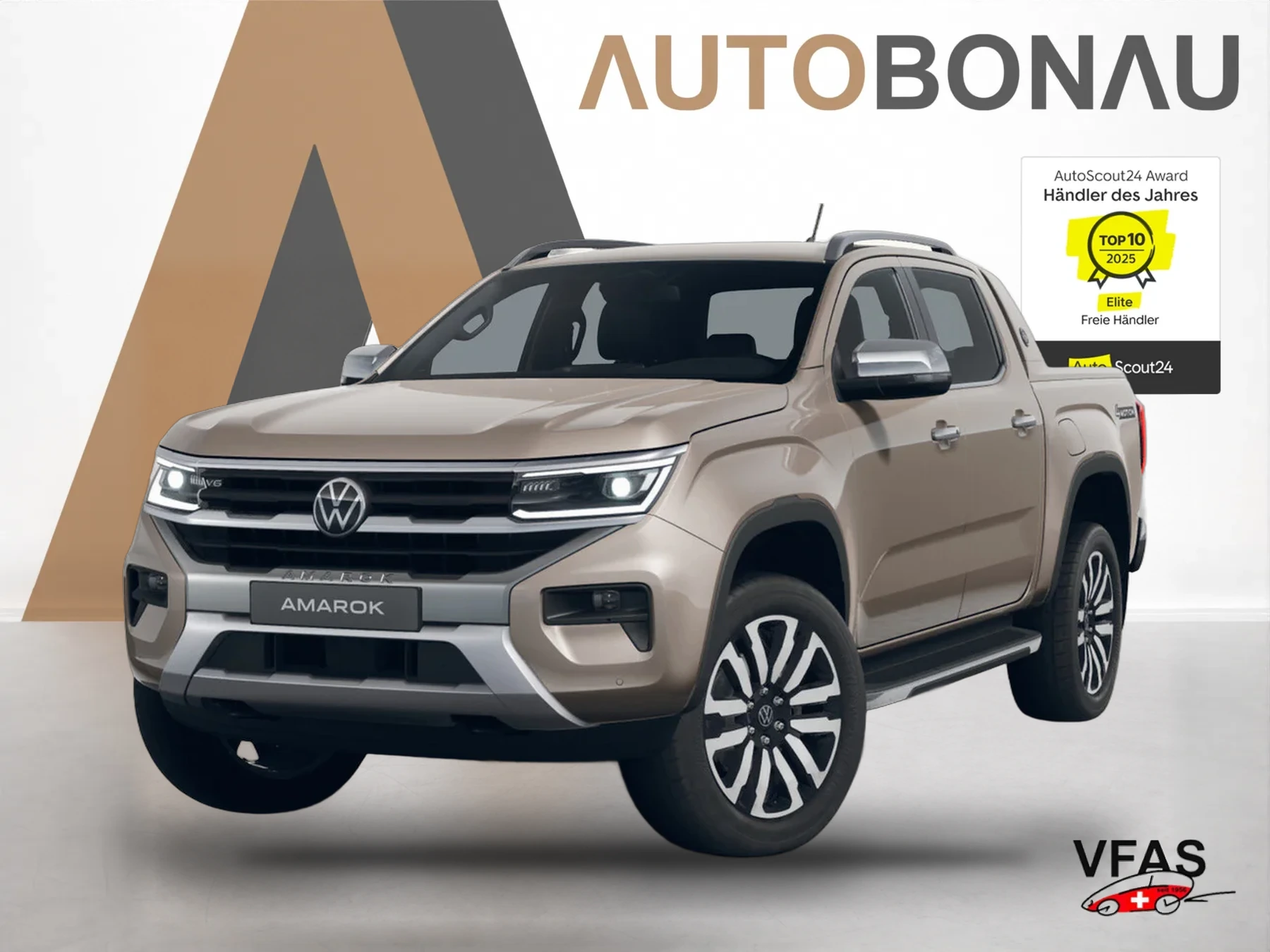 VOLKSWAGEN Amarok Aventura 21"LM AHK Rollcover Matrix Leder bei Auto Bonau