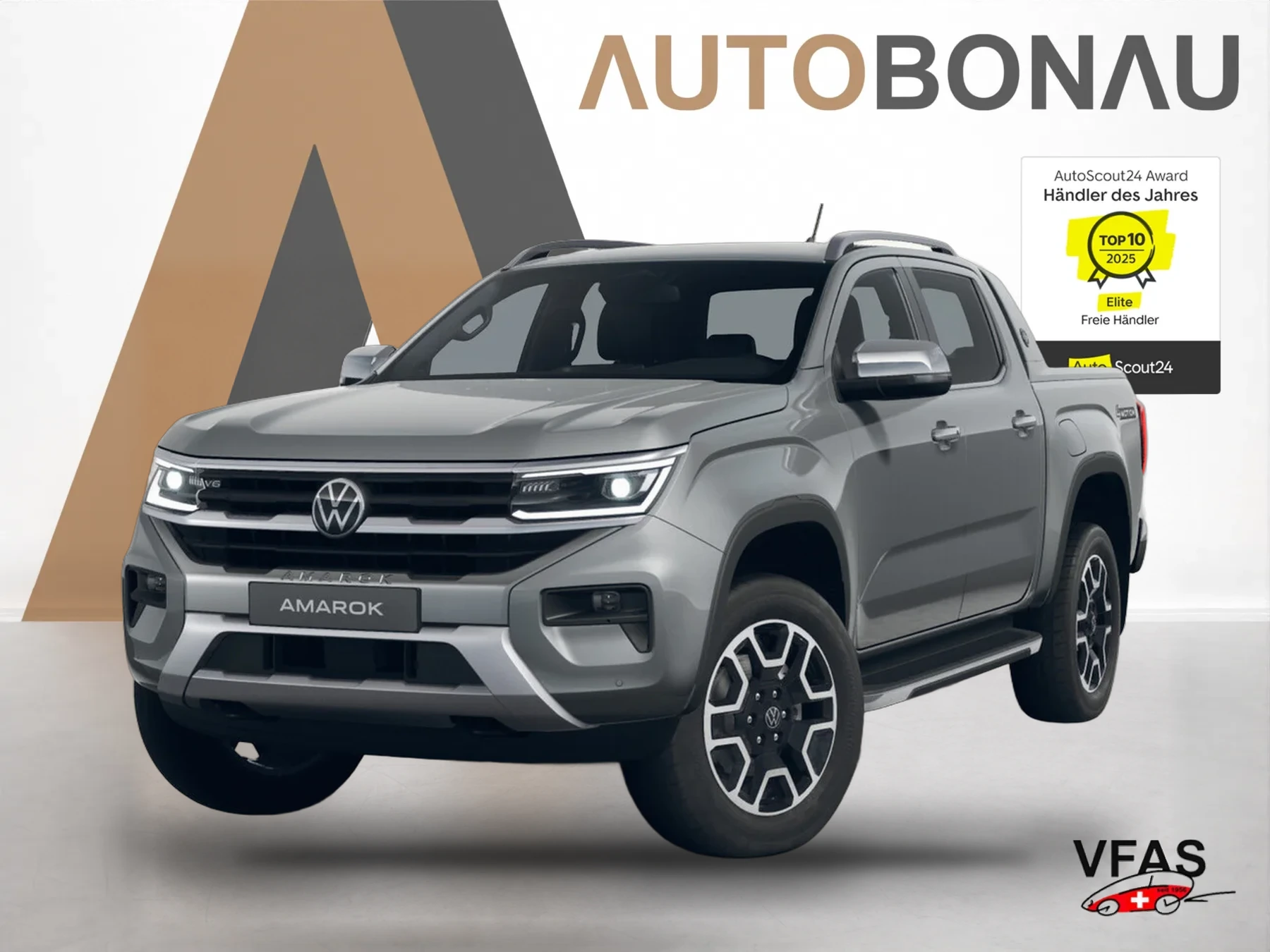 VOLKSWAGEN Amarok Aventura 21"LM AHK Rollcover Matrix Leder bei Auto Bonau