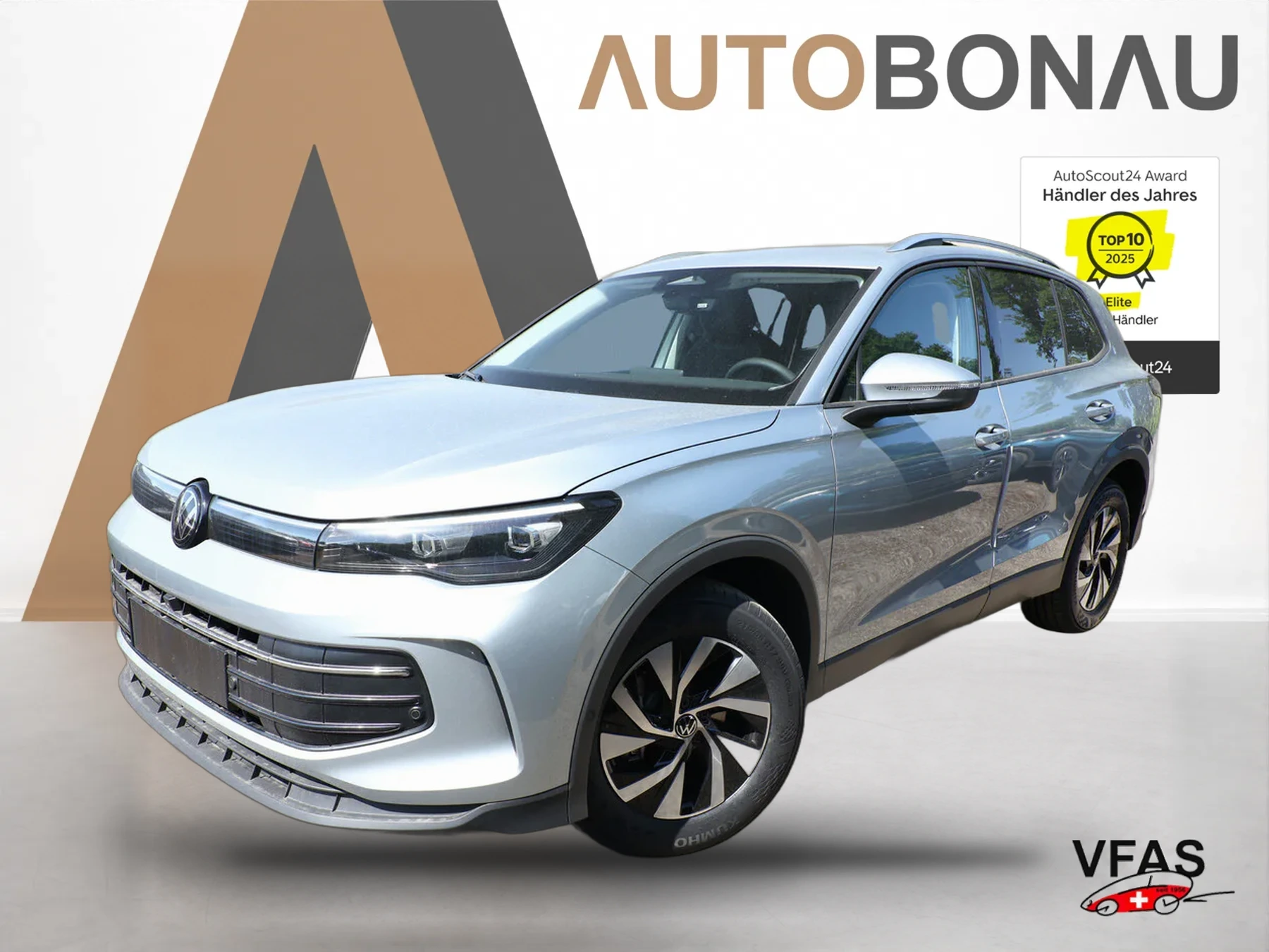 VOLKSWAGEN Tiguan DSG LED+ IQ.DRIVE SHZ 5JGar. Keyl 17Z ACC bei Auto Bonau