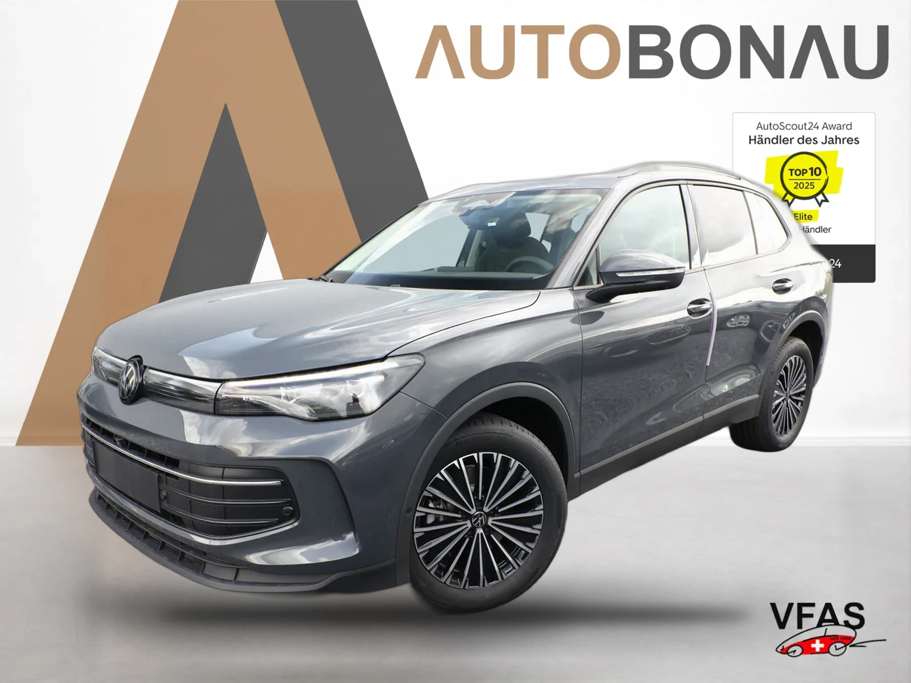 VOLKSWAGEN Tiguan DSG LED+ Pano Nav 5JGar IQ.DRIVE LM18Z bei Auto Bonau