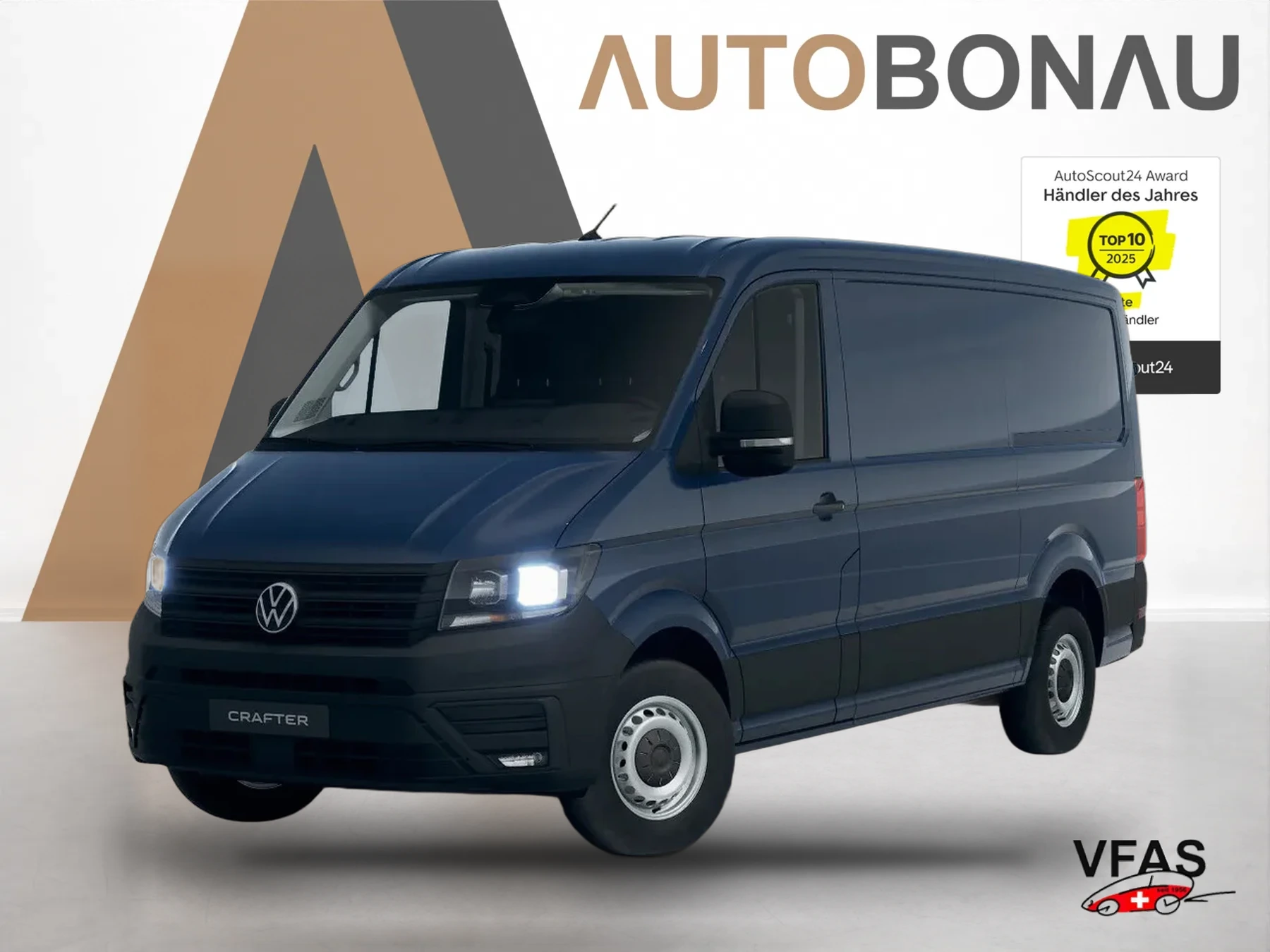 VOLKSWAGEN Crafter 35 L3H2 3S AHK Kam Temp AppCo 2xPDC bei Auto Bonau