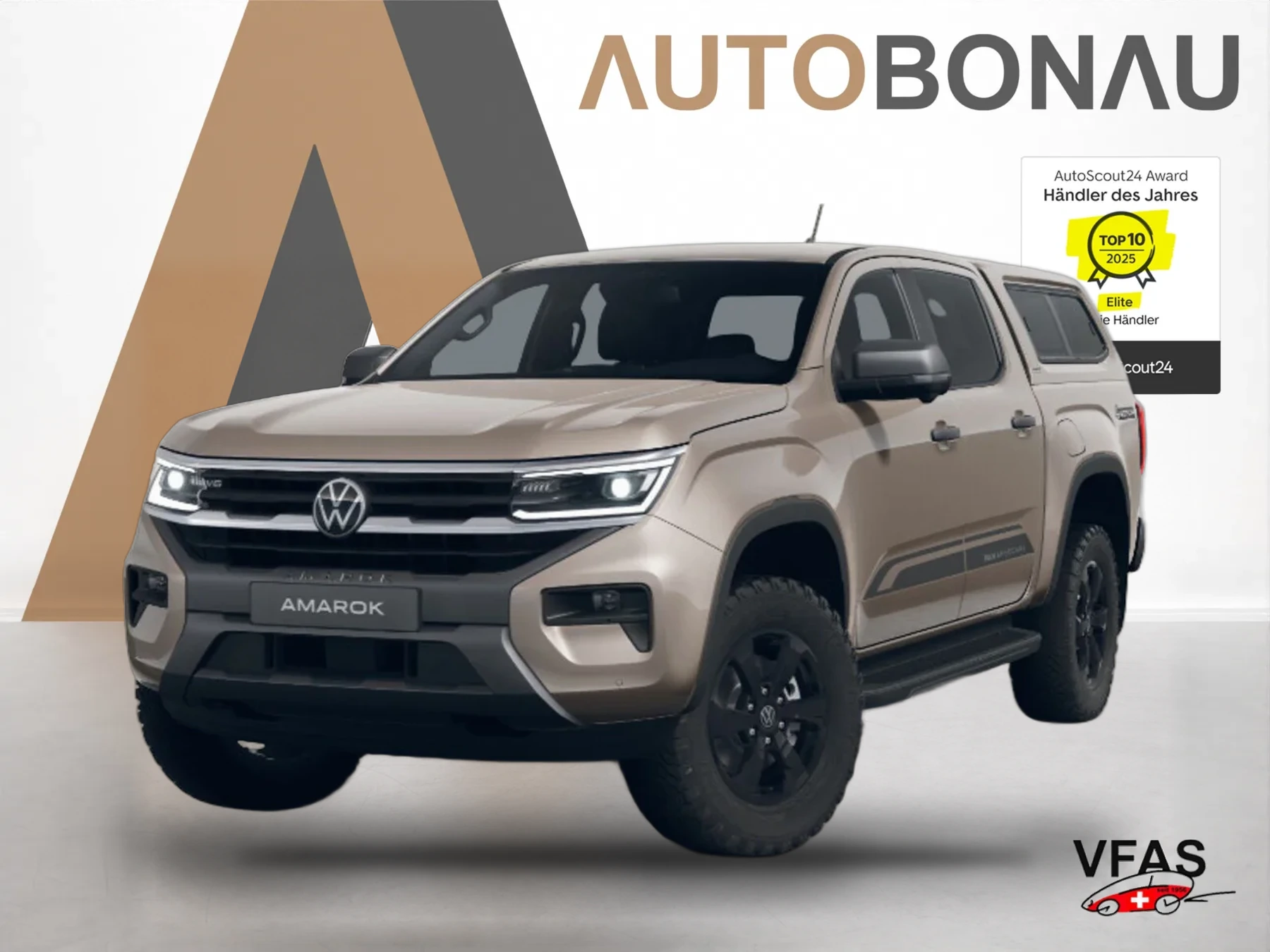 VOLKSWAGEN Amarok PanAm HardTop AHK AssisP Matrix Klimaaut bei Auto Bonau
