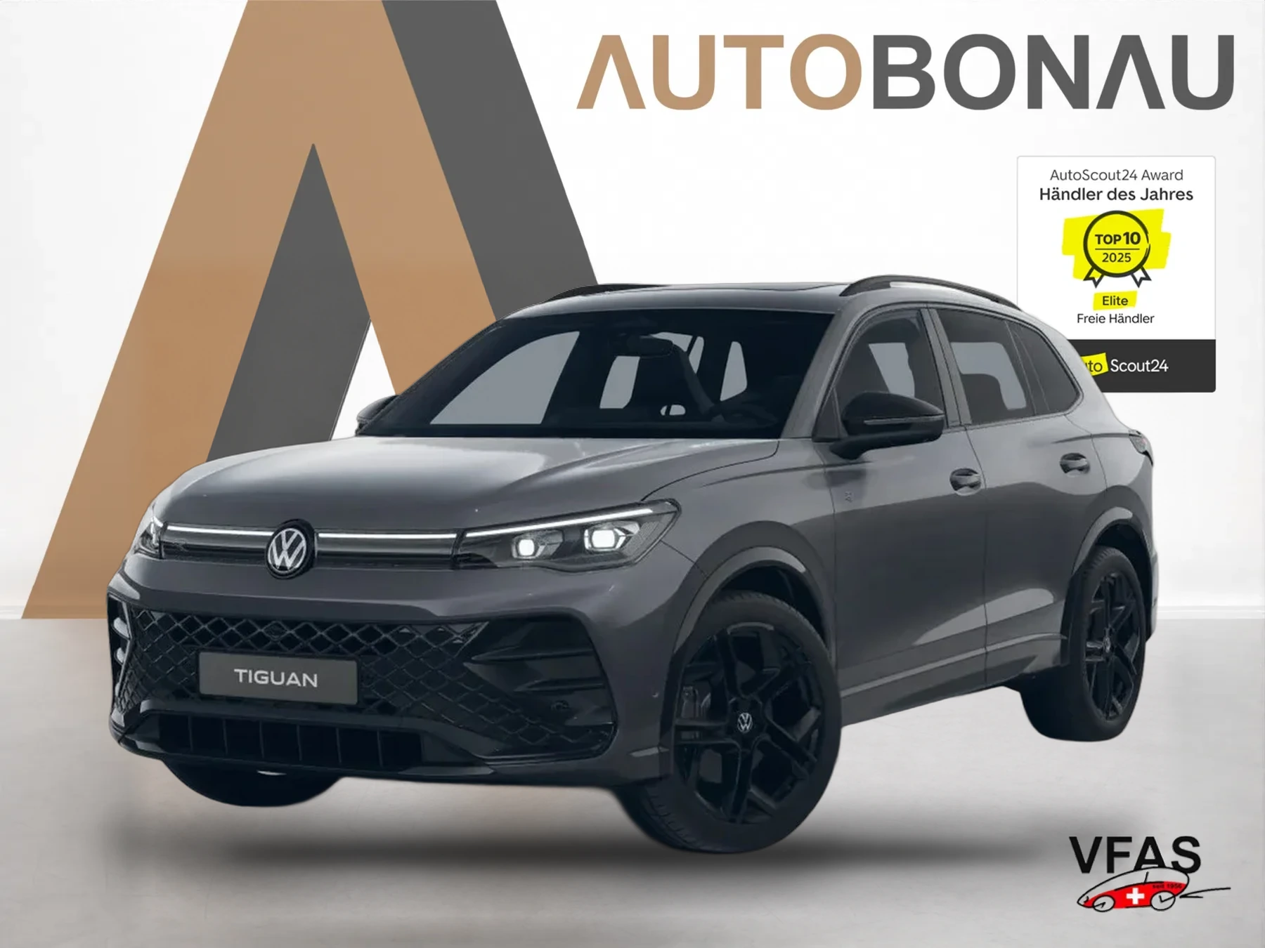 VOLKSWAGEN Tiguan R-Line 4M Pano Nav AHK Matrix LM20Z PrivG bei Auto Bonau