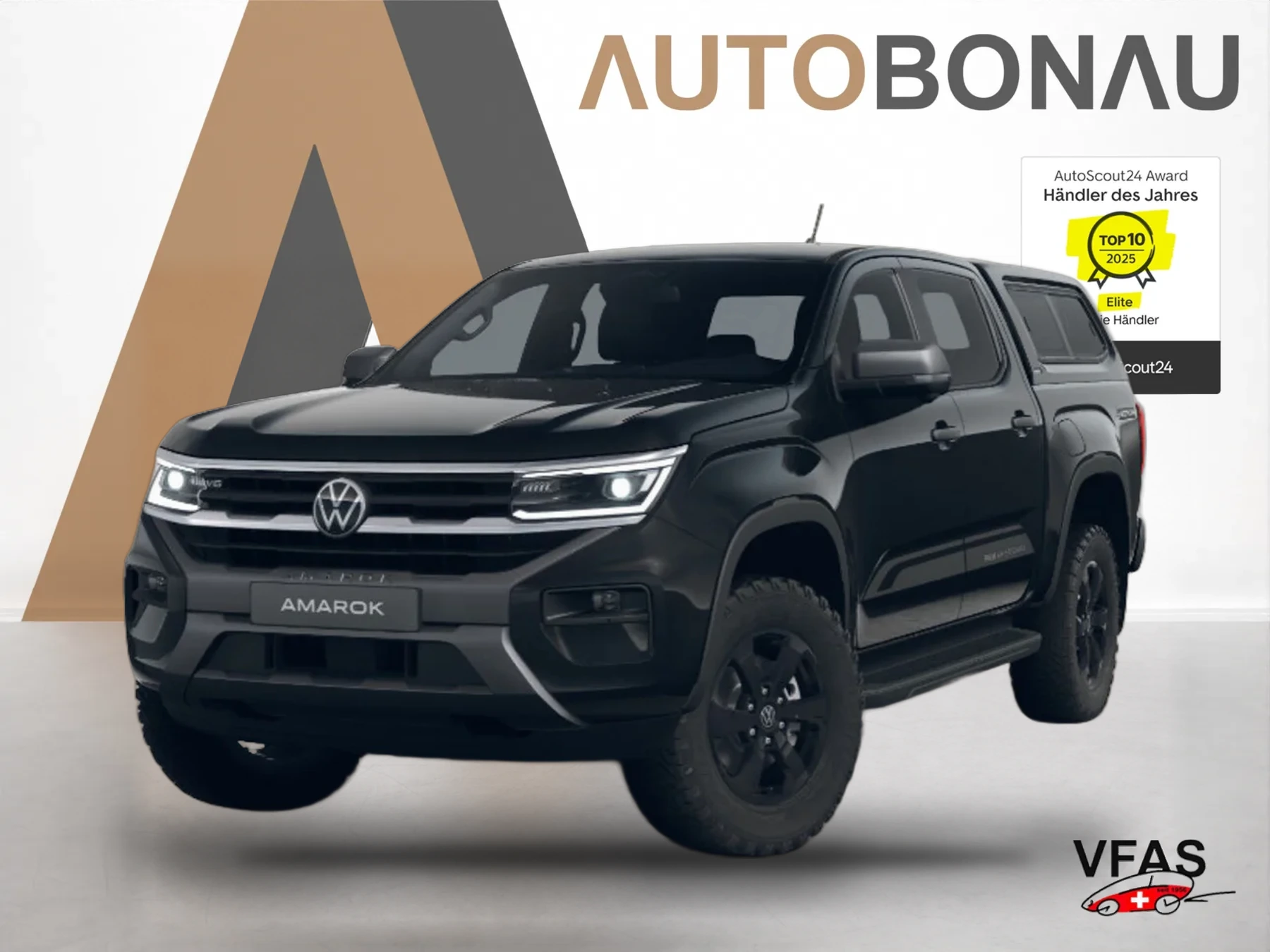 VOLKSWAGEN Amarok PanAm HardTop AHK AssisP Matrix Klimaaut bei Auto Bonau