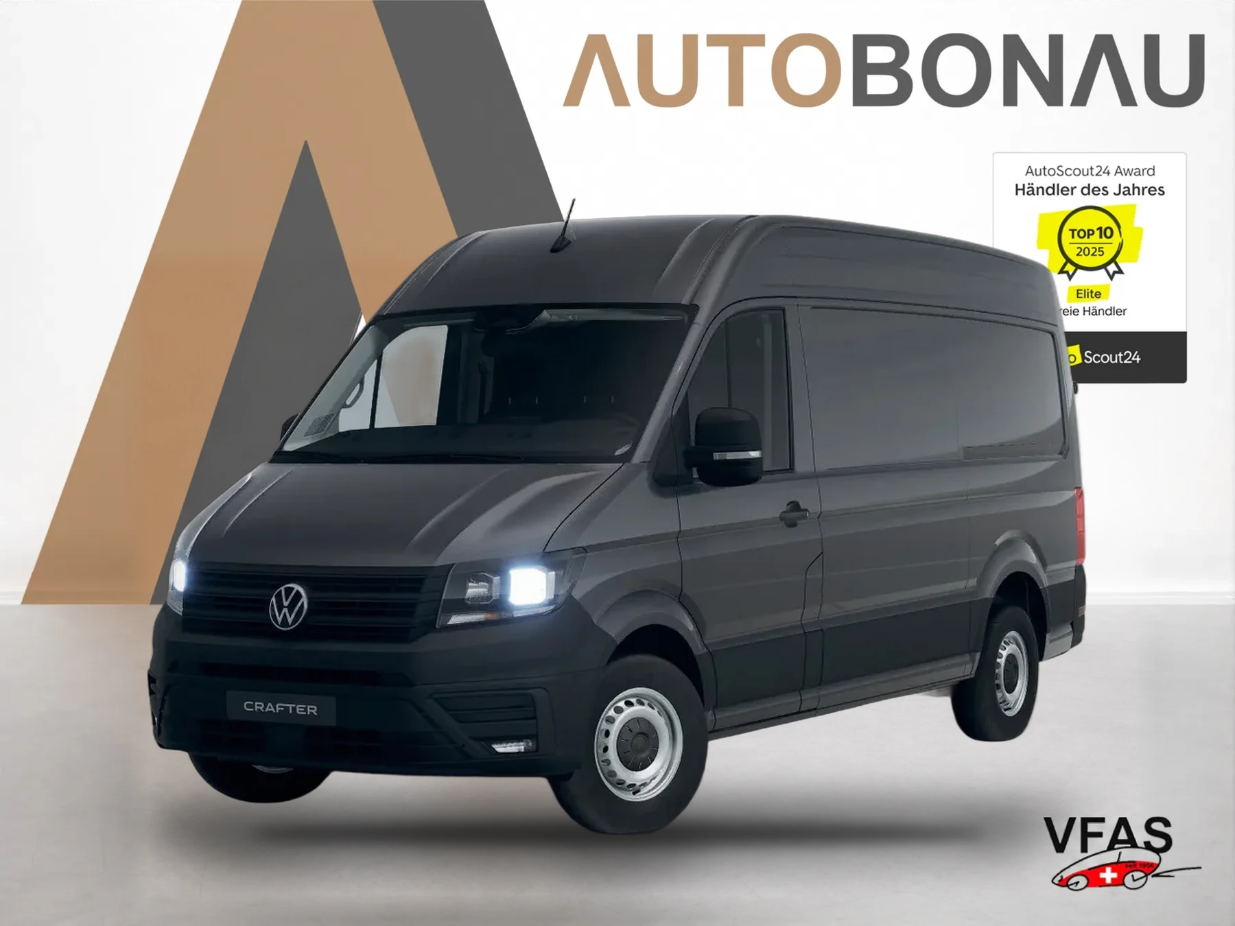 VOLKSWAGEN Crafter 35 L3H3 3S Kam Temp AppCo 2xPDC Vorb.AHK bei Auto Bonau