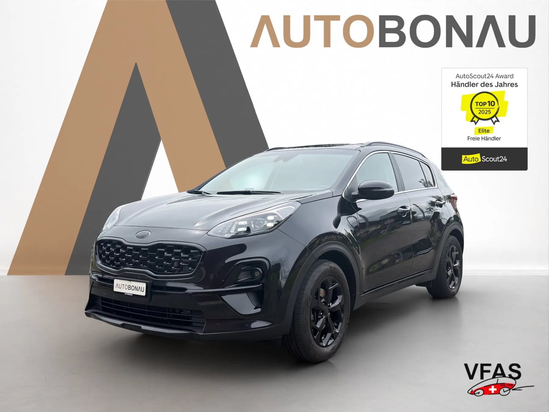 KIA SPORTAGE 1.6 CRDi MHEV 4WD Black Edition