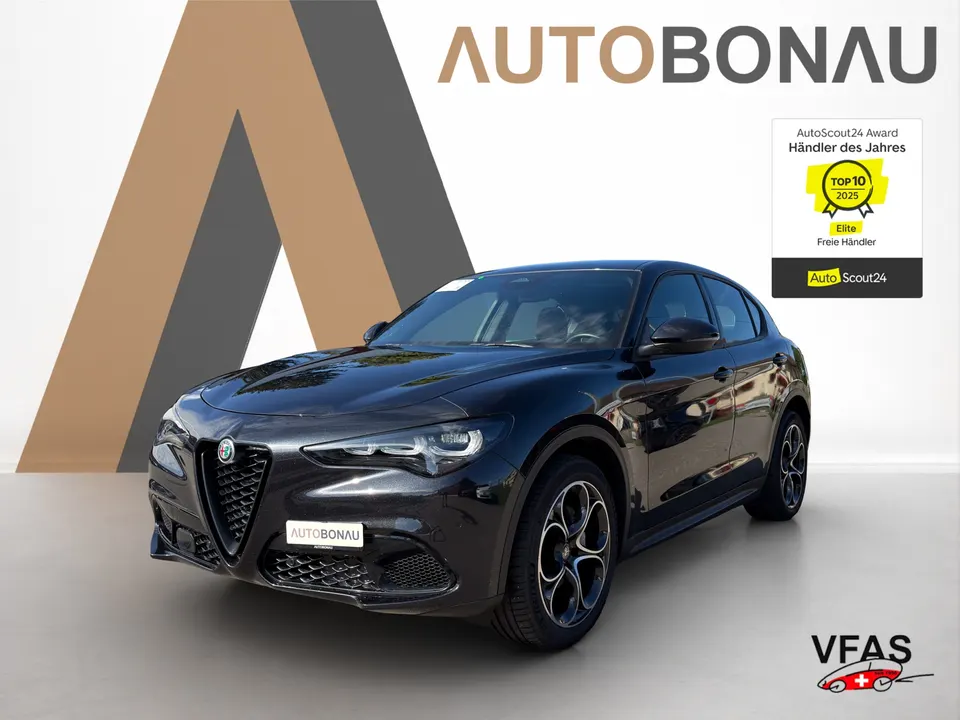 ALFA ROMEO STELVIO 2.0 MA 280 Sprint Q4 Nero Vulcano