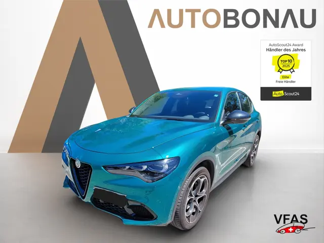 ALFA ROMEO STELVIO 2.0 MA 280 Sprint Q4 Verde Montreal